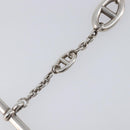 HERMES Farandole ST Bracelet Ag925 Silver Auth 204142M-3