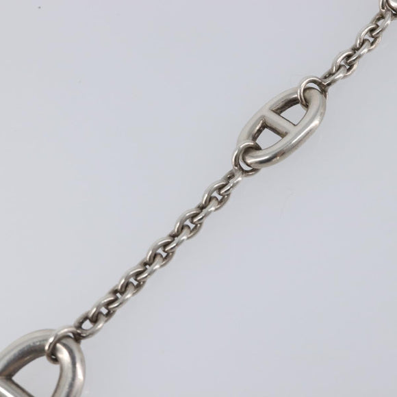 HERMES Farandole ST Bracelet Ag925 Silver Auth 204142M