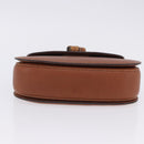 GUCCI Bamboo Hand Bag Leather Brown Gold 000 46 0188 Auth 204148V-6