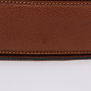 GUCCI Bamboo Hand Bag Leather Brown Gold 000 46 0188 Auth 204148V-7
