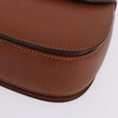 GUCCI Bamboo Hand Bag Leather Brown Gold 000 46 0188 Auth 204148V-21