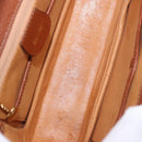 GUCCI Bamboo Hand Bag Leather Brown Gold 000 46 0188 Auth 204148V-9