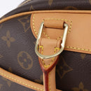 LOUIS VUITTON Monogram Trouville Hand Bag M42228 LV Auth 204150V-9