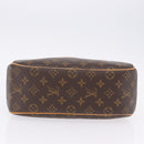 LOUIS VUITTON Monogram Trouville Hand Bag M42228 LV Auth 204150V-6