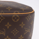 LOUIS VUITTON Monogram Trouville Hand Bag M42228 LV Auth 204150V-7