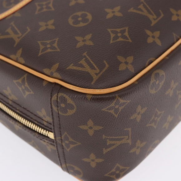 LOUIS VUITTON Monogram Trouville Hand Bag M42228 LV Auth 204150V