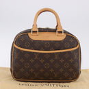 LOUIS VUITTON Monogram Trouville Hand Bag M42228 LV Auth 204150V-12
