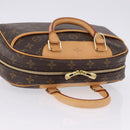 LOUIS VUITTON Monogram Trouville Hand Bag M42228 LV Auth 204150V-14