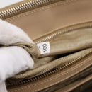 PRADA Galleria Hand Bag Saffiano 2way Beige Gold Auth 204152A-12