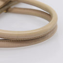 PRADA Galleria Hand Bag Saffiano 2way Beige Gold Auth 204152A-8