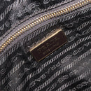 PRADA Galleria Hand Bag Saffiano leather Brown Gold Auth 204156A-21