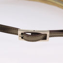 GUCCI GG Canvas Shoulder Bag Beige Gold 005 0813 Auth 204158-10