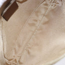 GUCCI GG Canvas Shoulder Bag Beige Gold 005 0813 Auth 204158-19