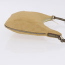 GUCCI GG Canvas Shoulder Bag Beige Gold 005 0813 Auth 204158-4