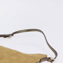 GUCCI GG Canvas Shoulder Bag Beige Gold 005 0813 Auth 204158-8