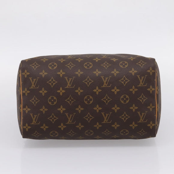 LOUIS VUITTON Monogram Speedy 30 Hand Bag M41526 LV Auth 204159V