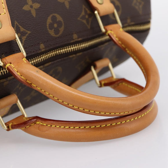LOUIS VUITTON Monogram Speedy 30 Hand Bag M41526 LV Auth 204159V