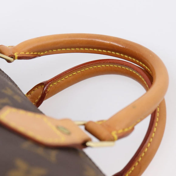 LOUIS VUITTON Monogram Speedy 30 Hand Bag M41526 LV Auth 204159V