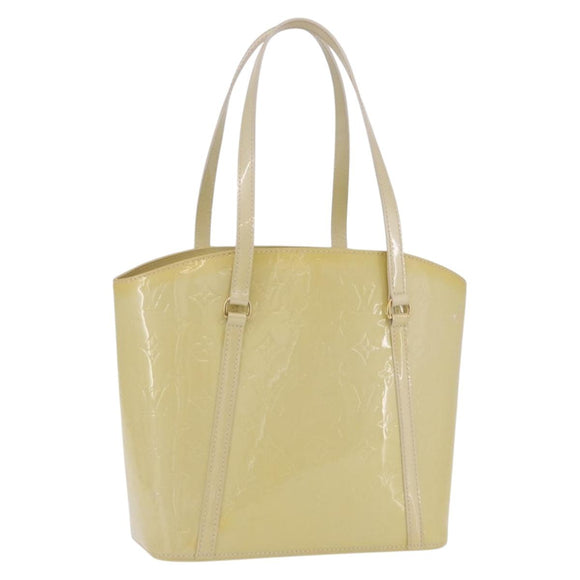 LOUIS VUITTON Monogram Vernis Avalon MM Tote Bag Broncorail M91743 Auth 204160
