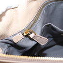 Miu Miu Hand Bag Vitellolux 2way Beige Gold Auth 204167V-24