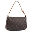 LOUIS VUITTON Monogram Pochette Accessoires Pouch M51980 LV Auth 204168-1