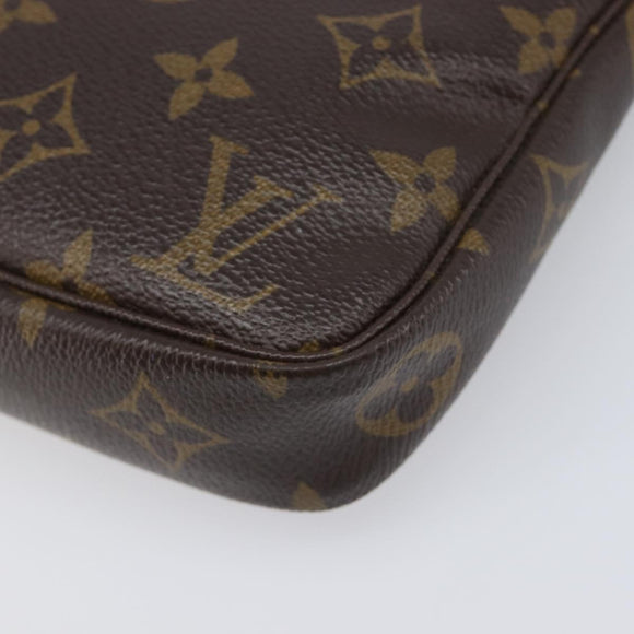 LOUIS VUITTON Monogram Pochette Accessoires Pouch M51980 LV Auth 204168