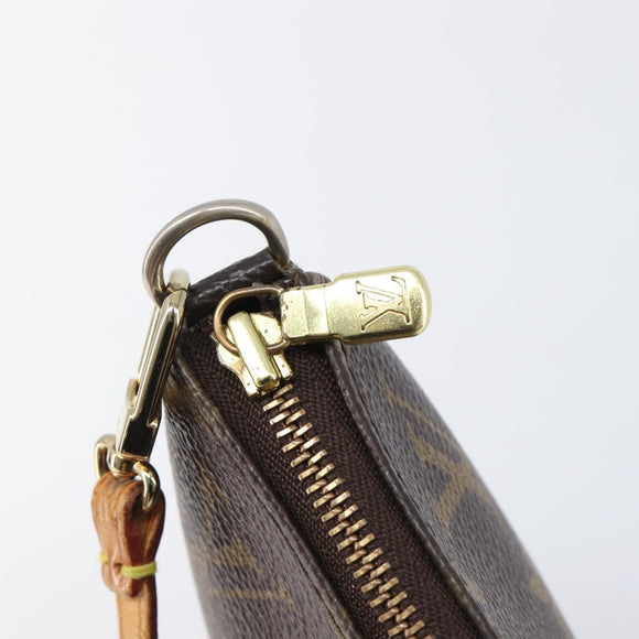 LOUIS VUITTON Monogram Pochette Accessoires Pouch M51980 LV Auth 204168