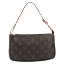 LOUIS VUITTON Monogram Pochette Accessoires Pouch M51980 LV Auth 204168-13