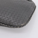 BOTTEGA VENETA INTRECCIATO Hobo Shoulder Bag Leather Gray Auth 204169V-8