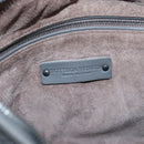 BOTTEGA VENETA INTRECCIATO Hobo Shoulder Bag Leather Gray Auth 204169V-19