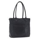 Chrome Hearts Tote Bag Leather Black Auth 204170V-1