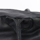 Chrome Hearts Tote Bag Leather Black Auth 204170V-21