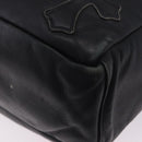 Chrome Hearts Tote Bag Leather Black Auth 204170V-30