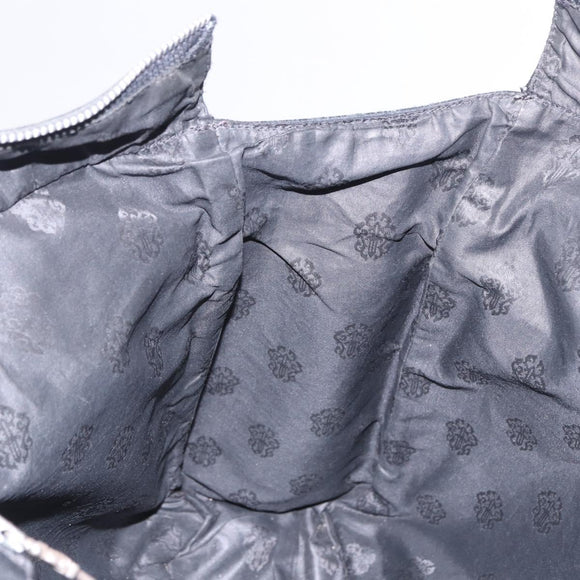 Chrome Hearts Tote Bag Leather Black Auth 204170V