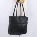Chrome Hearts Tote Bag Leather Black Auth 204170V-41