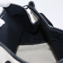 BALENCIAGA Navy Cabas S Hand Bag Canvas White Black 339933 Auth 204200-23