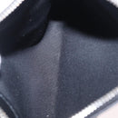 BALENCIAGA Navy Cabas S Hand Bag Canvas White Black 339933 Auth 204200-26