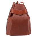 LOUIS VUITTON Epi Sac De Paul PM Shoulder Bag Brown M80203 LV Auth 204202A-13