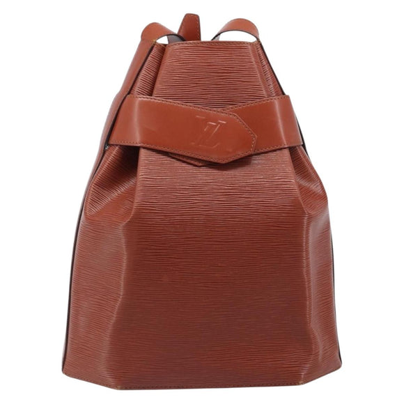 LOUIS VUITTON Epi Sac De Paul PM Shoulder Bag Brown M80203 LV Auth 204202A