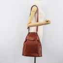 LOUIS VUITTON Epi Sac De Paul PM Shoulder Bag Brown M80203 LV Auth 204202A-22