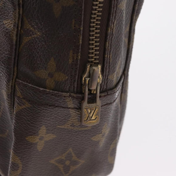 LOUIS VUITTON Monogram Trousse Toilette 28 Clutch Bag M47522 LV Auth 204216