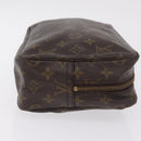 LOUIS VUITTON Monogram Trousse Toilette 28 Clutch Bag M47522 LV Auth 204216-3
