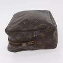 LOUIS VUITTON Monogram Trousse Toilette 28 Clutch Bag M47522 LV Auth 204216-4