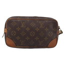 LOUIS VUITTON Monogram Marly Dragonne PM Clutch Bag M51827 LV Auth 204218-2
