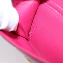 LOEWE Bifold Wallet Leather Pink Gold Auth 204222A-12