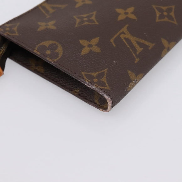 LOUIS VUITTON Monogram Bucket PM Accessory Pouch LV Auth 204228