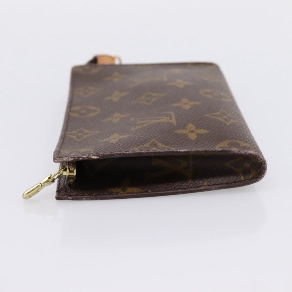 LOUIS VUITTON Monogram Bucket PM Accessory Pouch LV Auth 204228