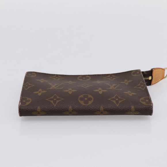 LOUIS VUITTON Monogram Bucket PM Accessory Pouch LV Auth 204228