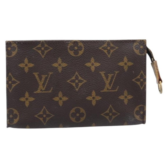 LOUIS VUITTON Monogram Bucket PM Accessory Pouch LV Auth 204229