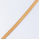 LOUIS VUITTON Nume leather Shoulder Strap Leather 44.9"" Beige LV Auth 204230A-10